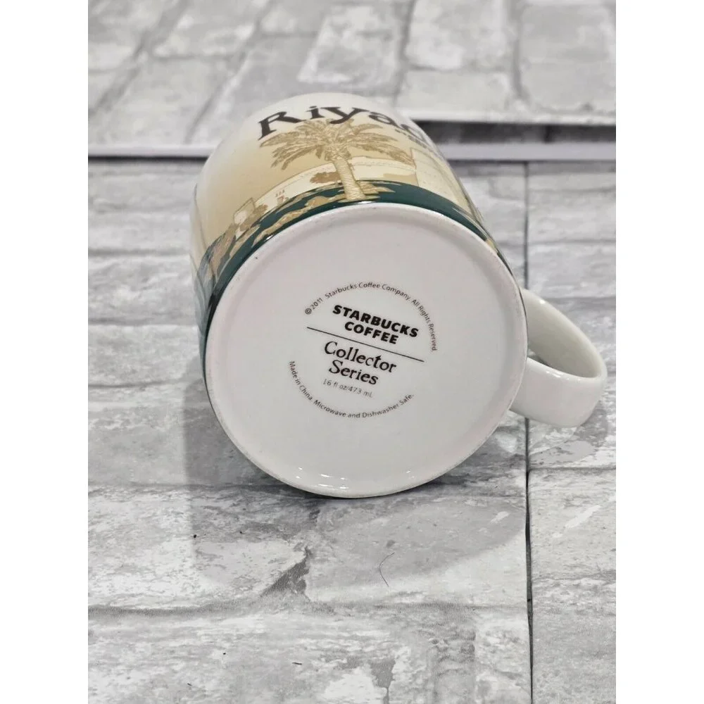 Starbucks RIYADH‎ Collector Series Coffee Mug 16oz 2011 Saudi Arabia Rare VHTF